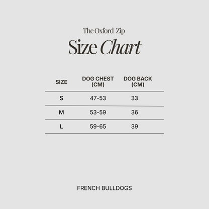 The Oxford Zip - French Bulldog